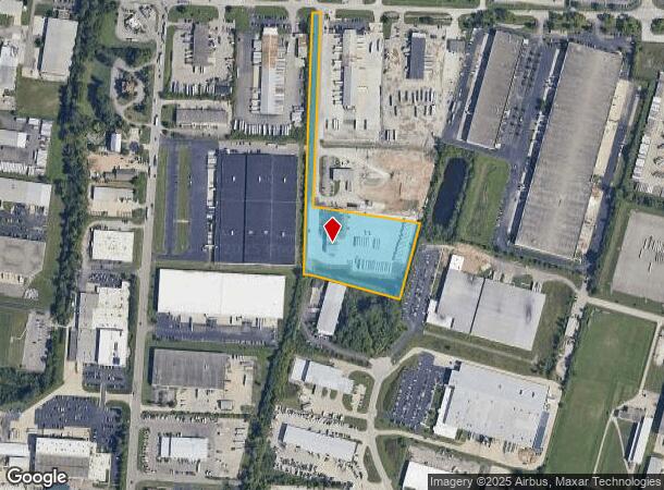 2811 E Crescentville Rd, Cincinnati, OH Parcel Map