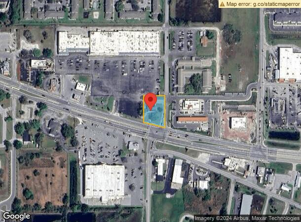  1409 E Oak St, Arcadia, FL Parcel Map