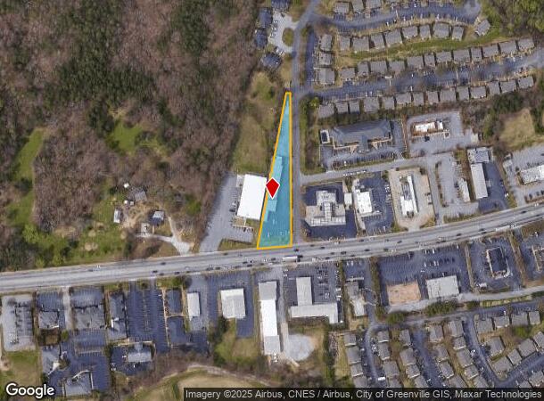  410 W Butler Rd, Mauldin, SC Parcel Map