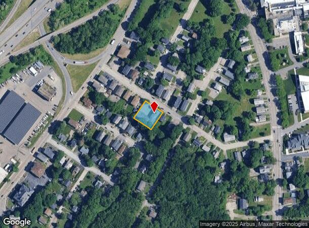  10 Boyden St, Worcester, MA Parcel Map