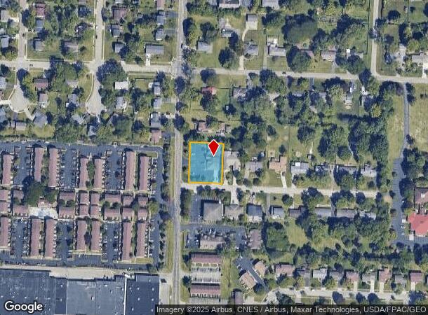  4942 Reed Rd, Columbus, OH Parcel Map