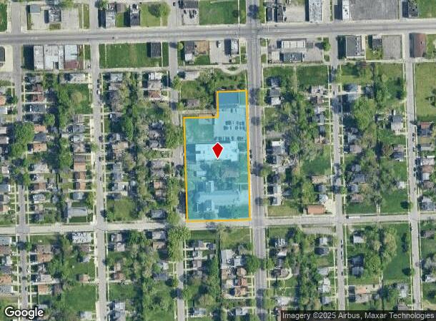  15001 Dexter Ave, Detroit, MI Parcel Map
