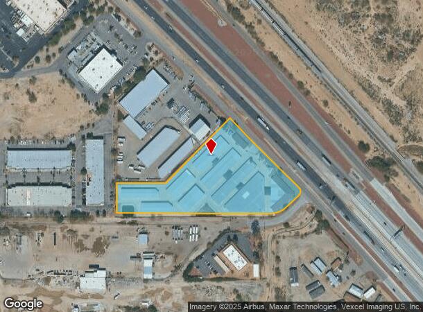 7651 N I10 Eb Frontage Rd, Tucson, AZ Parcel Map