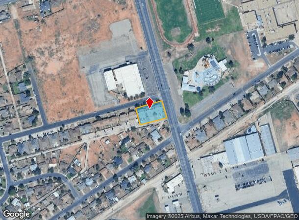  4401 Crockett Ave, Midland, TX Parcel Map