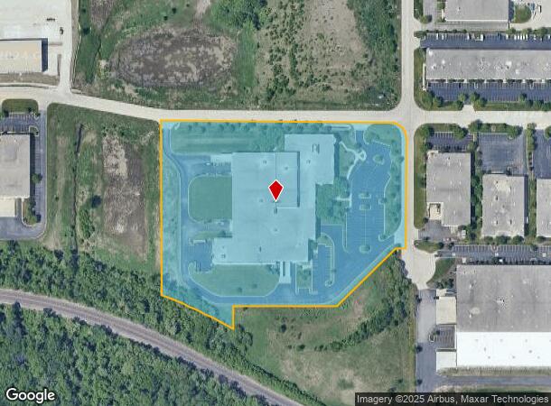  2505 Millennium Dr, Elgin, IL Parcel Map