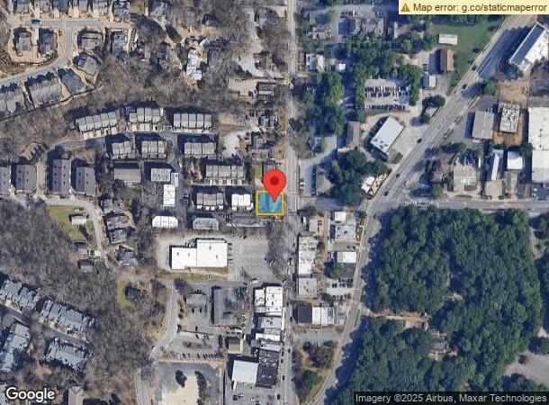  982 Canton St, Roswell, GA Parcel Map