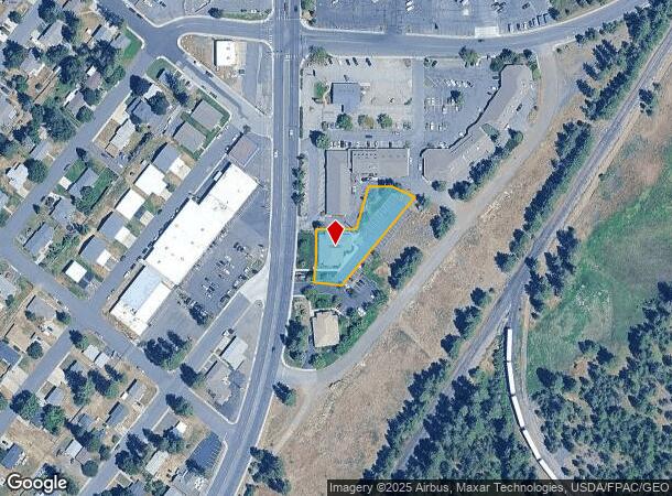  1727 1St St, Cheney, WA Parcel Map
