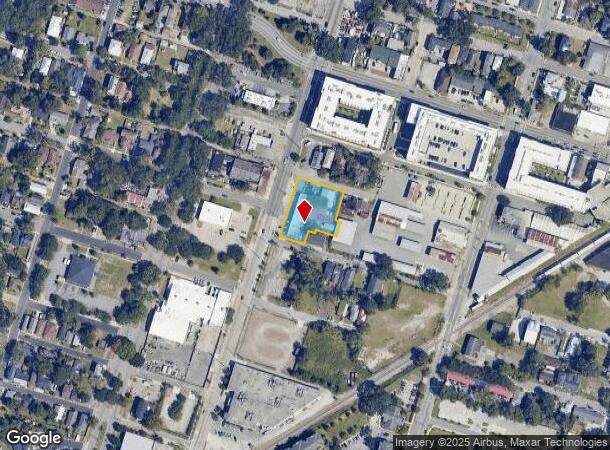  2818 Montgomery St, Savannah, GA Parcel Map