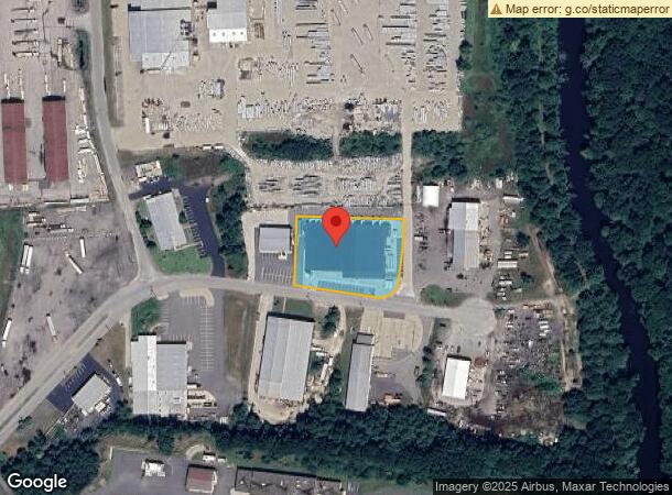  56 Industrial Dr, Uxbridge, MA Parcel Map