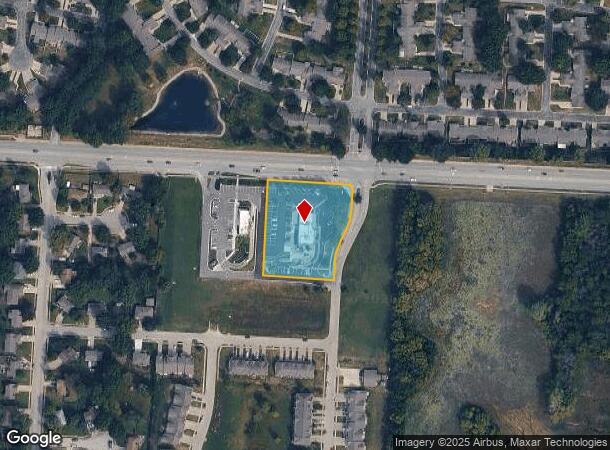 1621 W Foxwood Dr, Raymore, MO Parcel Map