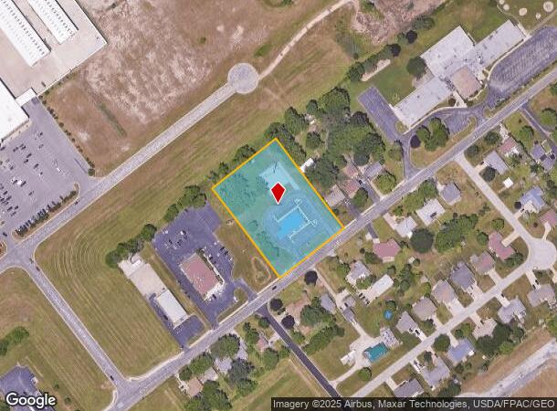  1109 E Strub Rd, Sandusky, OH Parcel Map