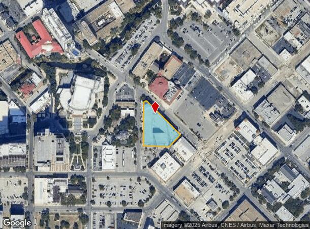 213 4Th St, San Antonio, TX Parcel Map