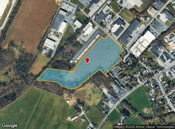 100 S Blettner Ave, Hanover, PA Parcel Map