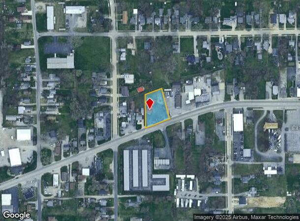  2912 Lower Huntington Rd, Fort Wayne, IN Parcel Map