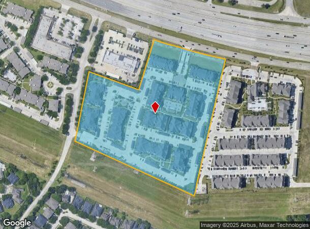  8802 N Sam Houston Pkwy E, Humble, TX Parcel Map