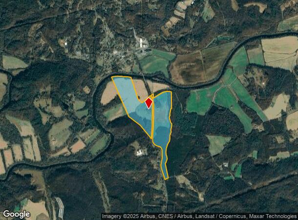  734 Clingman Rd, Ronda, NC Parcel Map