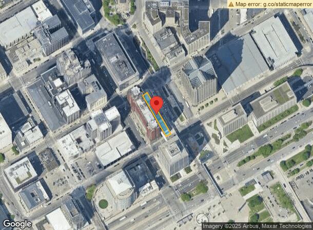  511 Woodward Ave, Detroit, MI Parcel Map