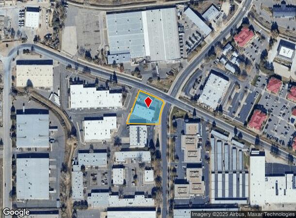  2100 W 6Th Ave, Broomfield, CO Parcel Map