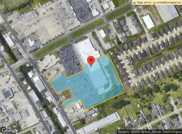  6411 W Park Ave, Houma, LA Parcel Map