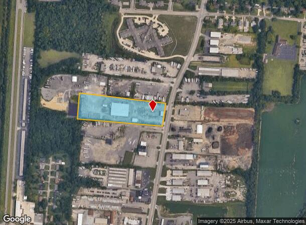  2833 Cincinnati Dayton Rd, Middletown, OH Parcel Map