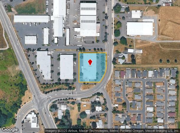 705 S Springbrook Rd, Newberg, OR Parcel Map