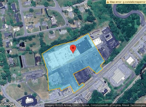  1571 N Main St, Marion, VA Parcel Map