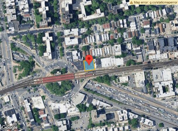  1921 Westchester Ave, Bronx, NY Parcel Map