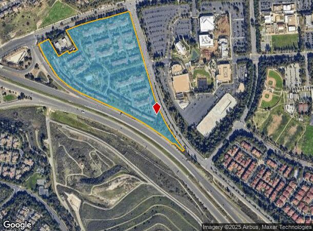  305 Turtle Crest Dr, Irvine, CA Parcel Map