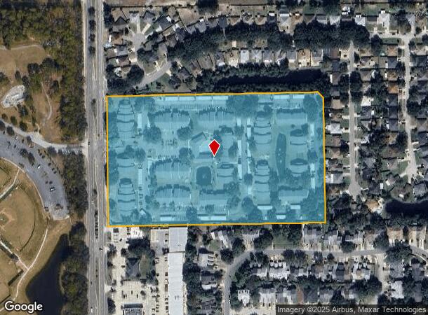  3333 Monument Rd, Jacksonville, FL Parcel Map