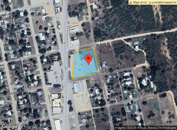  2000 Hickory St, Colorado City, TX Parcel Map