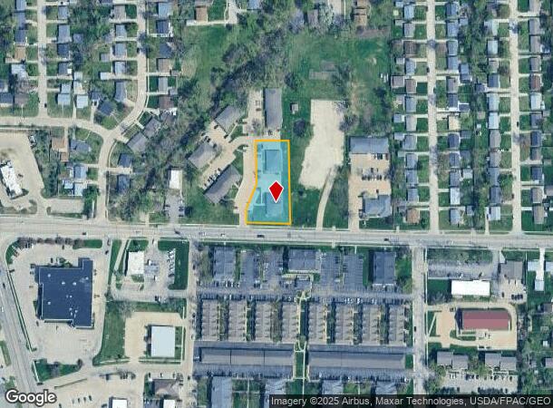  1630 42Nd St Ne, Cedar Rapids, IA Parcel Map
