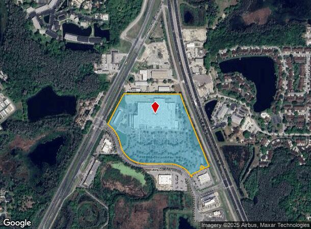  1563 Land O Lakes Blvd, Lutz, FL Parcel Map