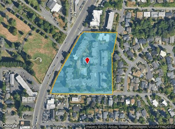  14812 Bothell Way Ne, Lake Forest Park, WA Parcel Map