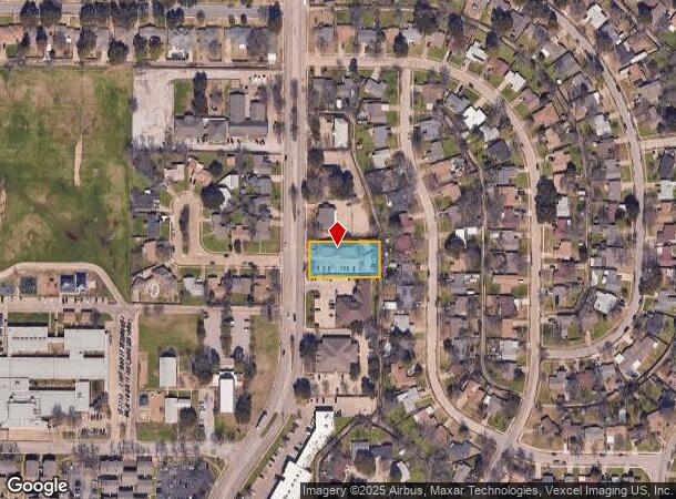  3100 N O Connor Rd, Irving, TX Parcel Map