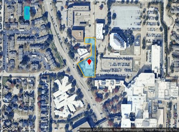  1630 Coit Rd, Plano, TX Parcel Map