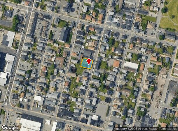  114 Davis St, Fall River, MA Parcel Map