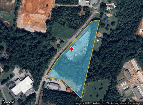  1407 S Danzler Rd, Duncan, SC Parcel Map