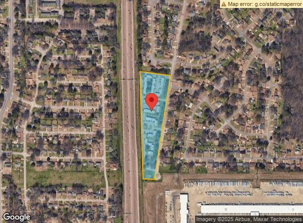  5393 Hudgins Rd, Memphis, TN Parcel Map