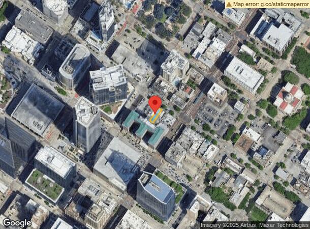  910 Prairie St, Houston, TX Parcel Map