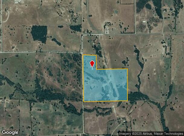 4442 Poteet Rd, Normangee, TX Parcel Map