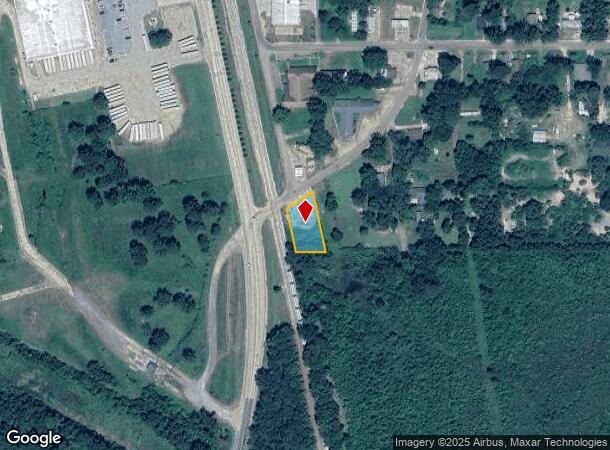 103 Percy Burns Rd, Springhill, LA Parcel Map