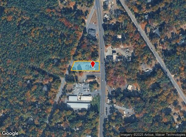  1633 Route 206, Tabernacle, NJ Parcel Map