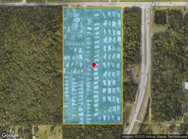  1800 E Graves Ave, Orange City, FL Parcel Map