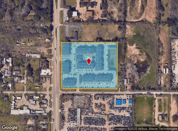 13555 Cullen Blvd, Houston, TX Parcel Map