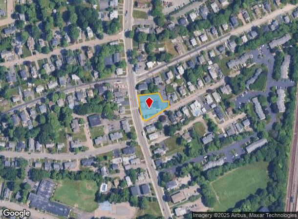 594 Washington St, Braintree, MA Parcel Map