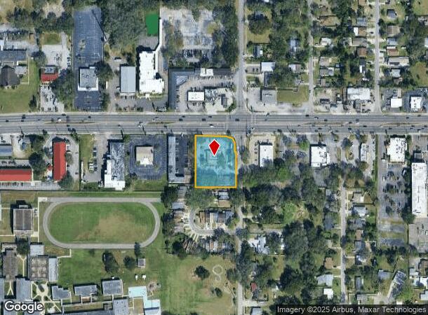  2525 E Busch Blvd, Tampa, FL Parcel Map