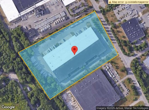  275 John Hancock Rd, Taunton, MA Parcel Map