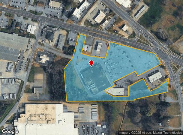 136 W Belmont Dr, Calhoun, GA Parcel Map