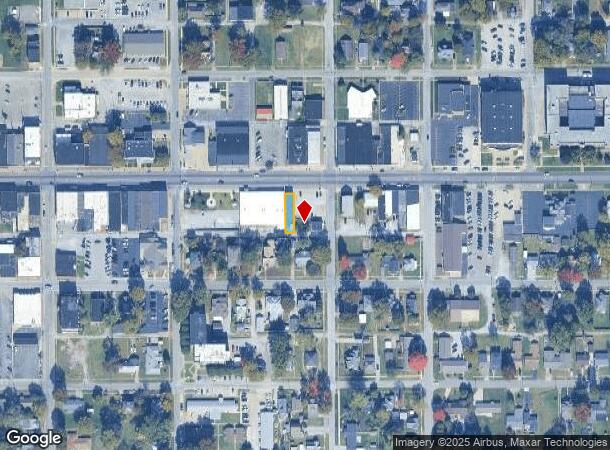  328 E Main St, West Frankfort, IL Parcel Map