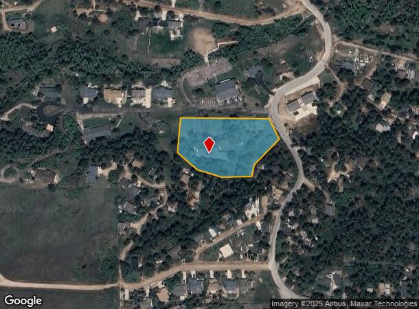  201 Pinecrest Way, Palmer Lake, CO Parcel Map